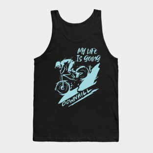 MTB Bike Lovers Mountain Biking Biker Gift Idea Tank Top